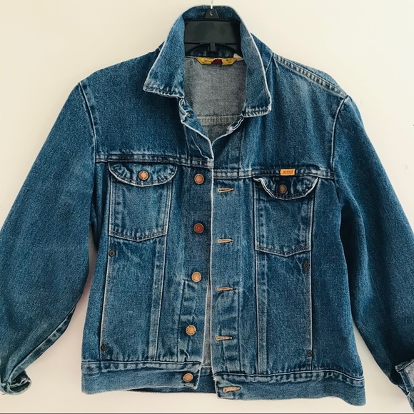 Rustler Jackets & Blazers - RUSTLER DENIM BLUE JEANS JACKET TRENDY MEDIUM